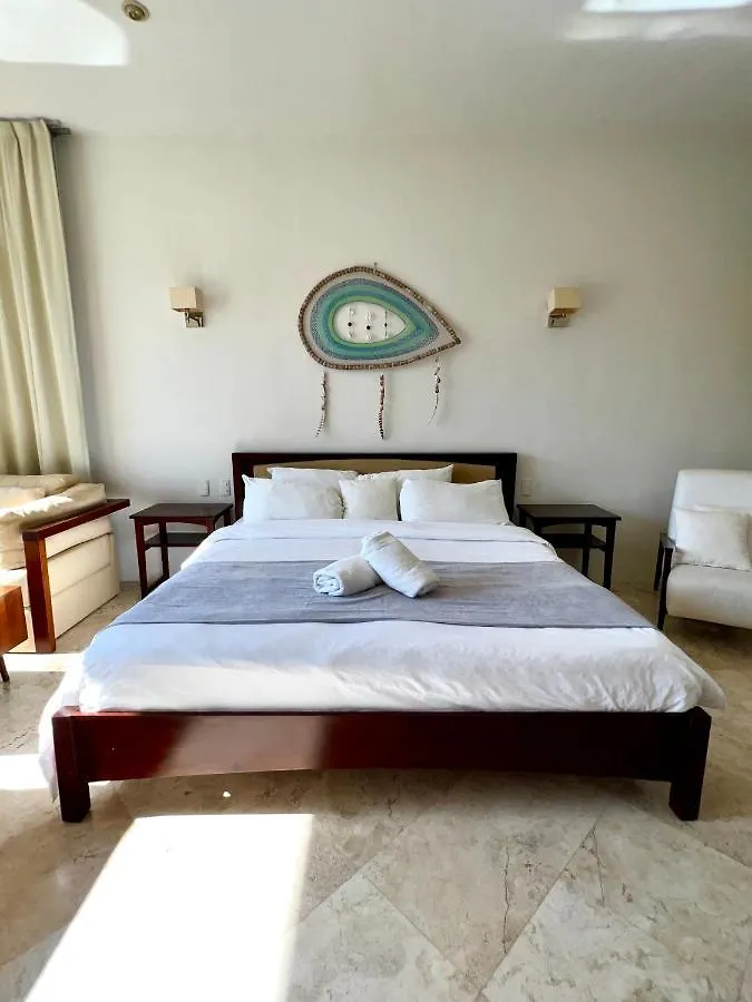 Amazing Luxury Penthouse With Sunset,Sunrise View, Private Jacuzzi And Rooftop Pool Tulum 0*,  Mexikó